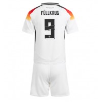 Deutschland Niclas Fullkrug #9 Fußballbekleidung Heimtrikot Kinder EM 2024 Kurzarm (+ kurze hosen)